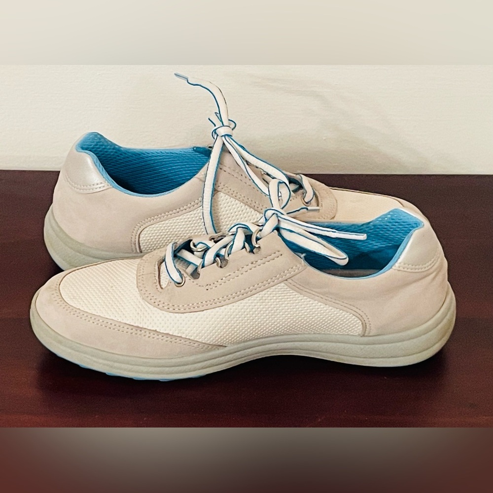 SAS Sporty Sneakers Walking Shoes 5M Light Gray/Grayish White - Picture 9 of 11